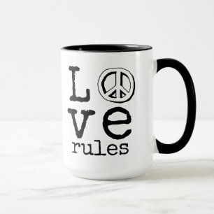 Liefde Regels, Vredesteken, Koffie Mok
