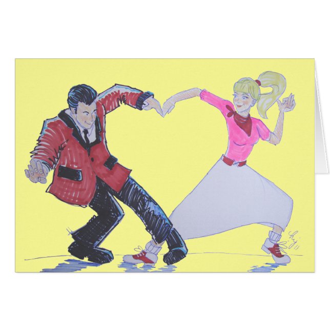 Liefde Rock en Roll. (Voorkant Horizontaal)