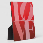 Liefde Romance Rode Roze Fotoplaat (Zijkant)