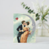 liefde, Romance, romantisch, sparen de Datum Aankondigingskaart (Staand voorkant)