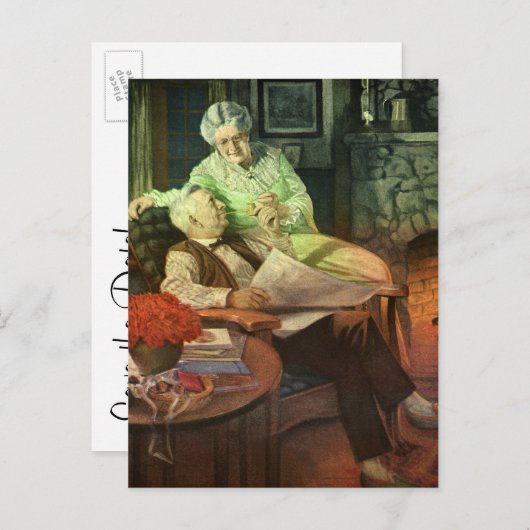 liefde, Romance, romantisch, sparen de Datum Aankondigingskaart (Voorkant / Achterkant)