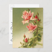  liefde, Romance, romantisch, sparen de Datum Aankondigingskaart (Voorkant / Achterkant)