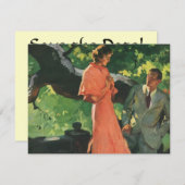  liefde, Romance, romantisch, sparen de Datum Kaart (Voorkant / Achterkant)