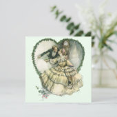  liefde, Romance, romantisch, sparen de Datum Kaart (Staand voorkant)