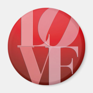 Liefde Romance Rood Roze Magneet