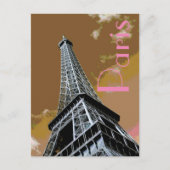 Liefde & Romance Stad van Paris Eiffeltoren Frankr Briefkaart (Voorkant)