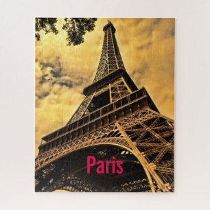 Liefde & Romance Stad van Paris Eiffeltoren Frankr Legpuzzel