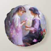 Liefde rond kussen (Achterkant)