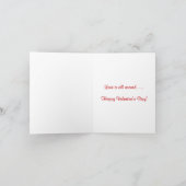 Liefde rond Valentijnsdag Kaart (Binnen)