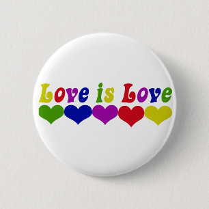 Liefde Ronde Button 5,7 Cm