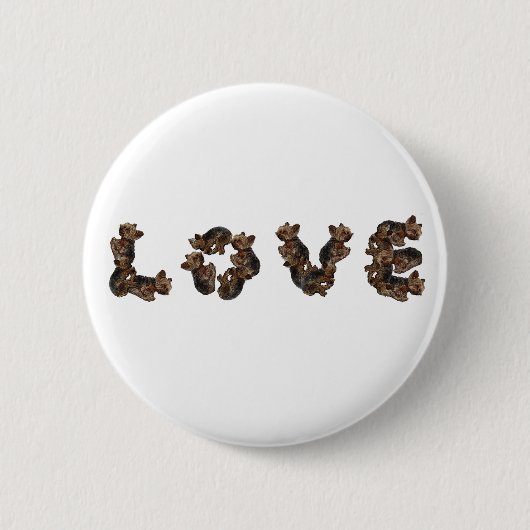 Liefde Ronde Button 5,7 Cm (Voorkant)