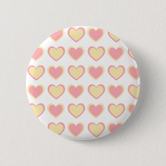 Liefde Ronde Button 5,7 Cm (Voorkant)