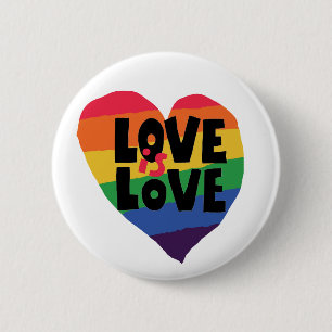 Liefde Ronde Button 5,7 Cm