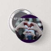 Liefde Ronde Button 5,7 Cm (Voorkant /achterkant)