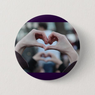 Liefde Ronde Button 5,7 Cm