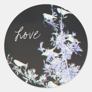 Liefde Ronde Sticker