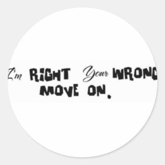 liefde ronde sticker (Voorkant)