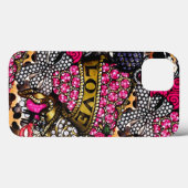 Liefde Roos Diamond-mozaïekcel Case-Mate iPhone Case (Achterkant (horizontaal))
