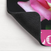 Liefde Roze Floral Muismat (Hoek)