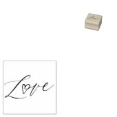 Liefde Rubberstempel (Gestempeld)