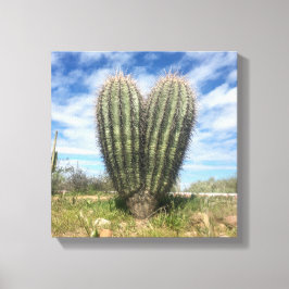 Liefde Saguaro Canvas