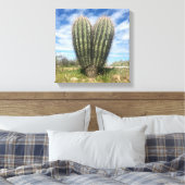 Liefde Saguaro Canvas (Insitu (Slaapkamer))