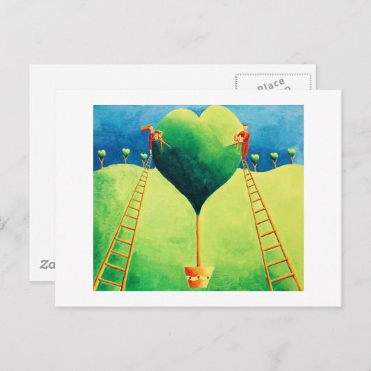 Liefde Samen Briefkaart (Voorkant / Achterkant)