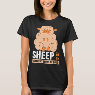 Liefde Schaap Kunst T-shirt