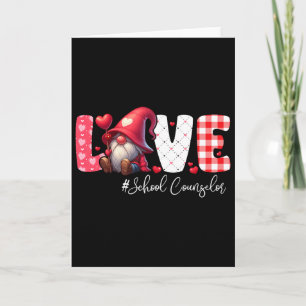 Liefde School Counselor Kostuum Kabouter Valentijn Kaart