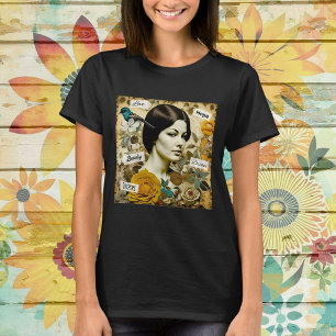 Liefde, Schoonheid, Inspireren, Droom en Hoop Vint T-shirt