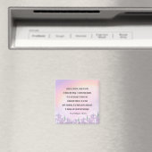 LIEFDE - Schrift, 1 Korintiërs 13 4-5, Magneet (Insitu (Vaatwasser))