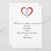 Liefde Self Card Reminder Bedankkaart (Voorkant / Achterkant)