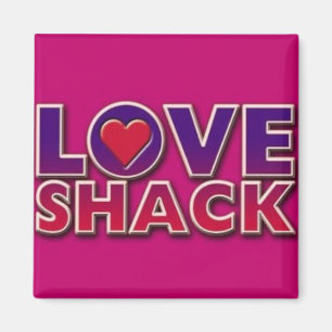 Liefde shack magneet