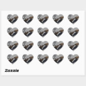 Liefde & Share_ Hart Sticker (Vel)