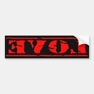 Liefde Shirt Bumpersticker