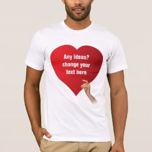 Liefde Sjabloon T-shirt