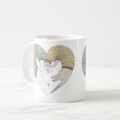 Liefde slaap koffiemok (Voorkant links)