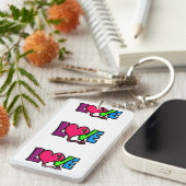 Liefde Sleutelhanger (Voorkant Rechts)