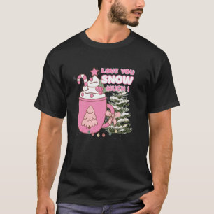 Liefde Sneeuw Warme Chocolade Winter Sfeer Valenti T-shirt