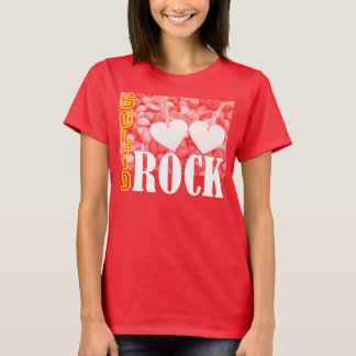 Liefde: Solid als Rock Design T-Shirt