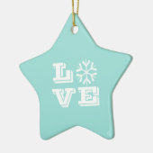 Liefde Ster Ornament (Links)
