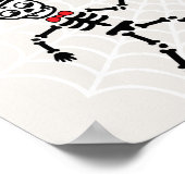 "Liefde Sterft Nooit" Gastboek Poster (Hoek)