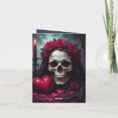 Liefde Sterft Nooit Kaart (Achterkant)