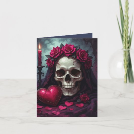 Liefde Sterft Nooit Kaart (Voorkant)