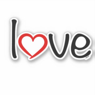 liefde sticker