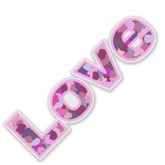 Liefde Sticker (Voorkant)