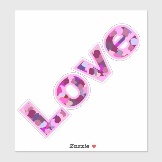 Liefde Sticker (Vel)