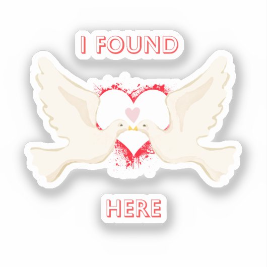 Liefde stickers (Voorkant)