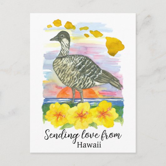 Liefde sturen vanuit California Quail Poppies Briefkaart (Voorkant)