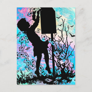 LIEFDE STUREN VIA SNAIL MAIL! BRIEFKAART